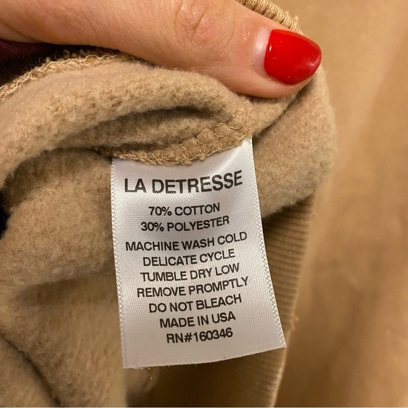 La Detresse | Distressed Crewneck Sweatshirt - Picture 10 of 10